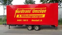 Anhänger 10 t = 40 m³ Ladevolumen